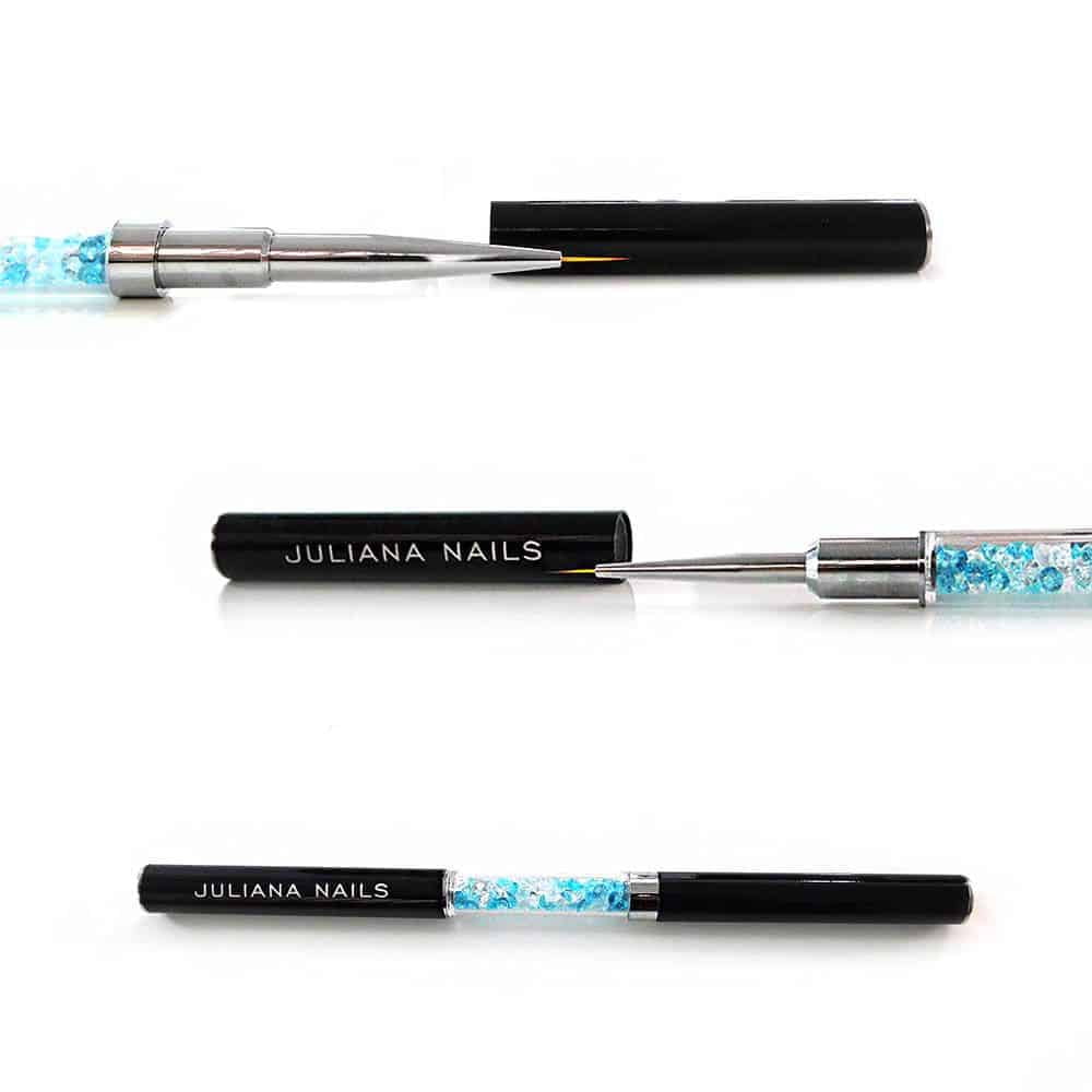 Juliana-Nails-Nail-Art-Doppelpinsel-Juliana-Nails-2 Dupli kist za nail art - Slika 1