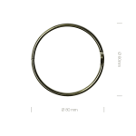 Show tips 40 kom. s metalnim prstenom - Slika 3