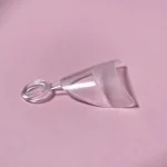 Press-On Halfcover Tips prozirne – Badem - srednje (120 pcs.) - Slika 3