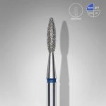 Diamond nastavak za frezu oblik plamen-srednji 2.1/8mm