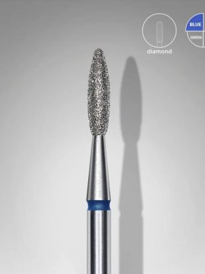Diamond nastavak za frezu oblik plamen-srednji 2.1/8mm